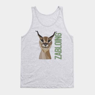 Zabloing Cat Meme Tank Top